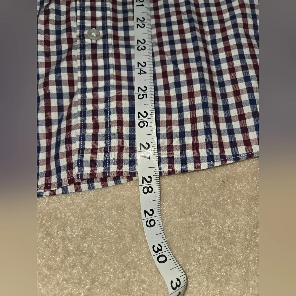 J. Crew Men's M Checkered Butto Down Shirt